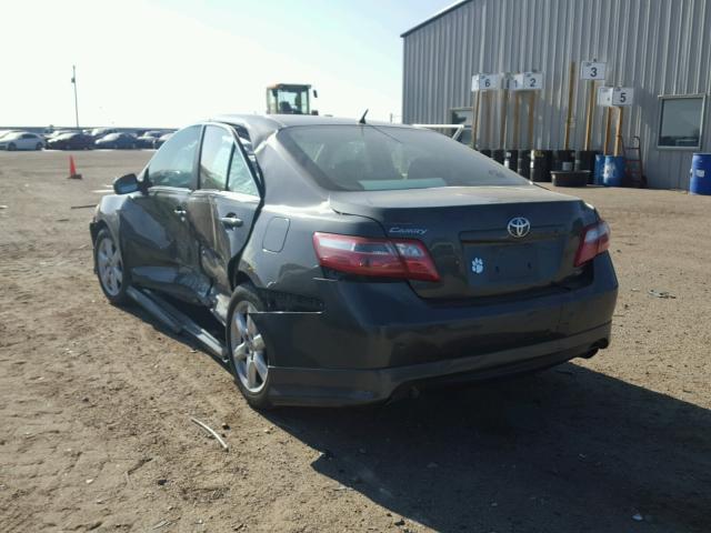 4T1BK46K17U012482 - 2007 TOYOTA CAMRY NEW CHARCOAL photo 3