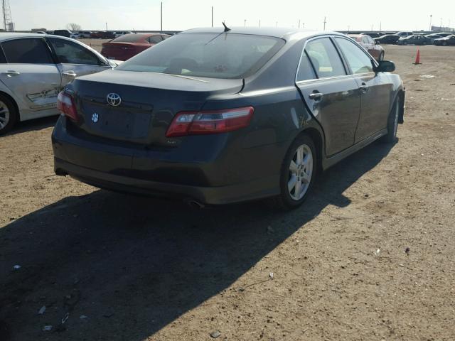 4T1BK46K17U012482 - 2007 TOYOTA CAMRY NEW CHARCOAL photo 4