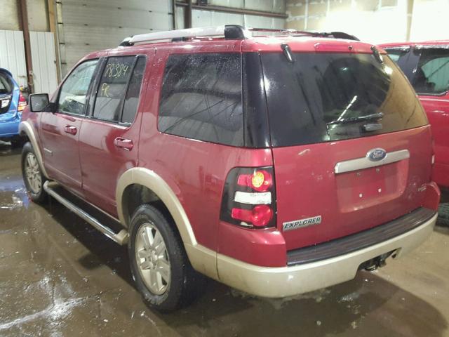 1FMEU74E56UB35092 - 2006 FORD EXPLORER E RED photo 3