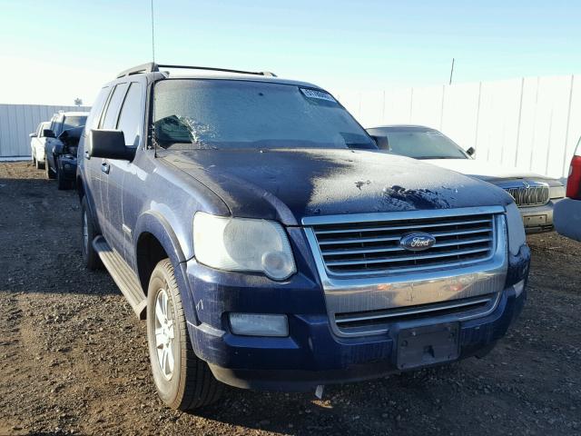 1FMEU73E48UA10878 - 2008 FORD EXPLORER X BLUE photo 1