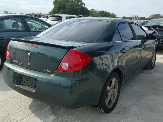 1G2ZG558964219334 - 2006 PONTIAC G6 SE1 GREEN photo 4