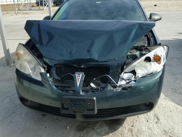 1G2ZG558964219334 - 2006 PONTIAC G6 SE1 GREEN photo 9