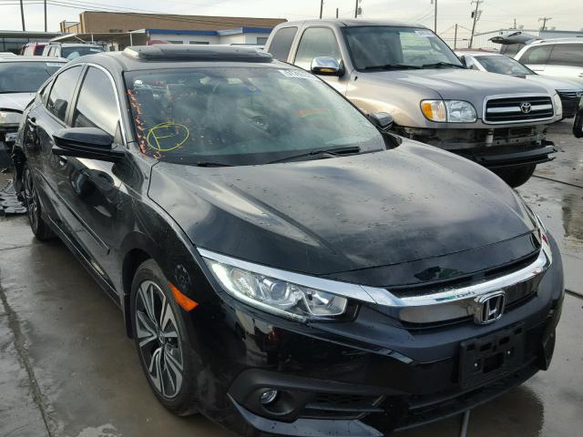 19XFC1F73HE017230 - 2017 HONDA CIVIC EXL BLACK photo 1
