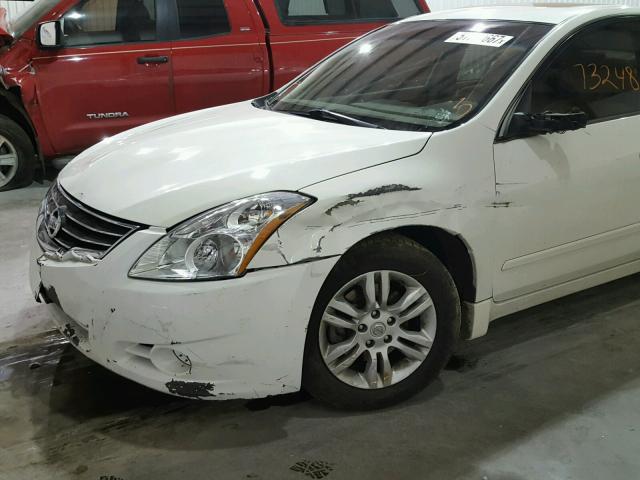 1N4AL2AP1CC111930 - 2012 NISSAN ALTIMA BAS WHITE photo 9