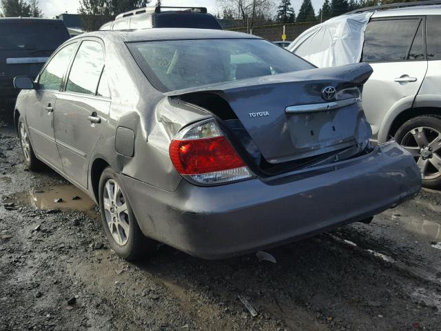 4T1BE30K35U560202 - 2005 TOYOTA CAMRY LE GRAY photo 3