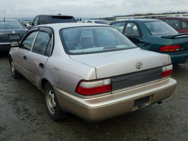 1NXBA02E9VZ639262 - 1997 TOYOTA COROLLA BA TAN photo 3