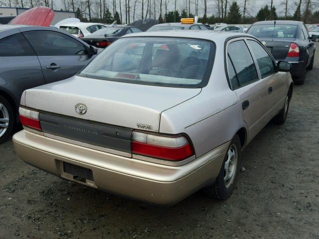 1NXBA02E9VZ639262 - 1997 TOYOTA COROLLA BA TAN photo 4