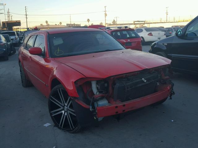 2D4FV47V17H713387 - 2007 DODGE MAGNUM SXT RED photo 1