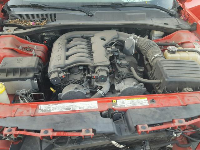 2D4FV47V17H713387 - 2007 DODGE MAGNUM SXT RED photo 7