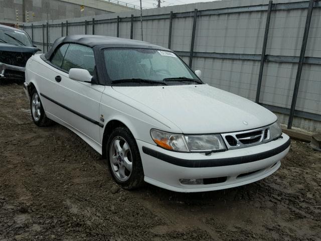 YS3DF78K917000854 - 2001 SAAB 9-3 SE WHITE photo 1