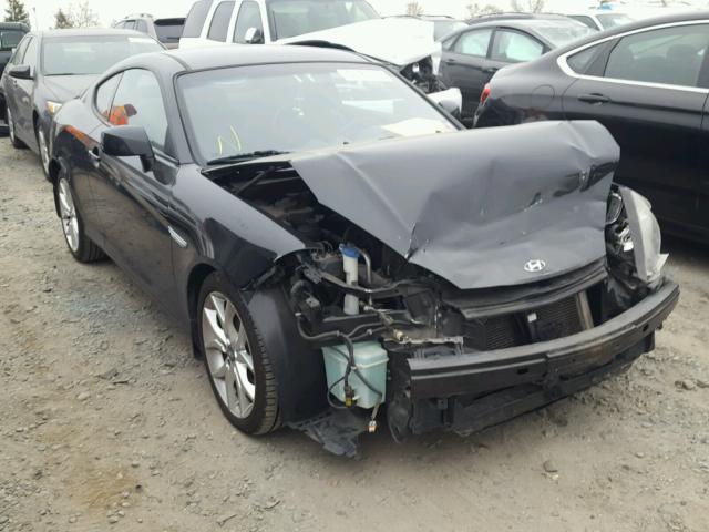 KMHHN66F38U278653 - 2008 HYUNDAI TIBURON GT BLACK photo 1