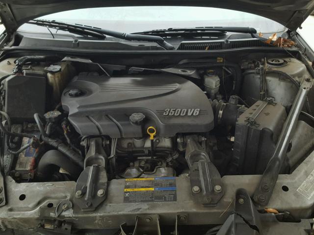 2G1WT55K779124882 - 2007 CHEVROLET IMPALA LT GRAY photo 7