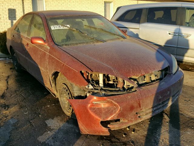 4T1BE32K33U140546 - 2003 TOYOTA CAMRY LE MAROON photo 1