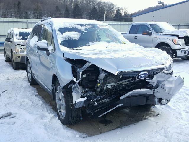 JF2SJAVC0GH472517 - 2016 SUBARU FORESTER 2 SILVER photo 1