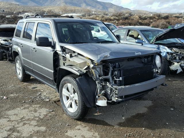 1C4NJRFB1CD661680 - 2012 JEEP PATRIOT LA GRAY photo 1