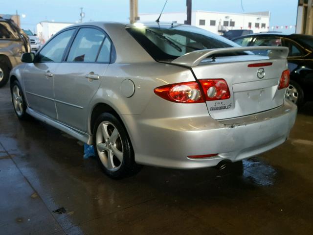 1YVFP84C345N87161 - 2004 MAZDA 6 I SILVER photo 3