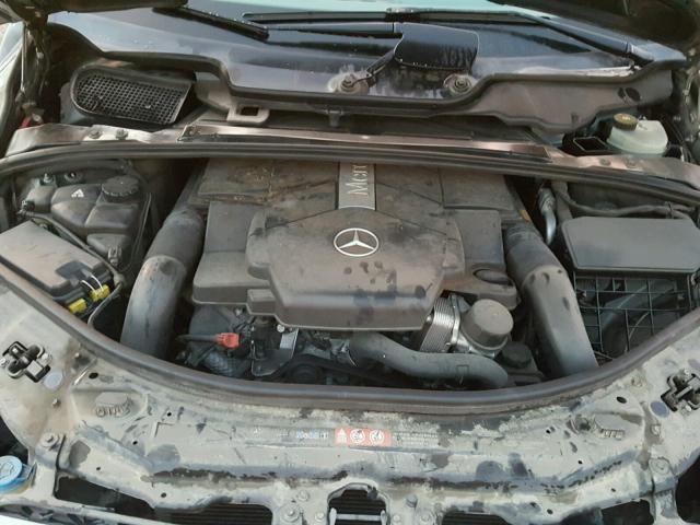 4JGCB75E66A006923 - 2006 MERCEDES-BENZ R 500 GRAY photo 7