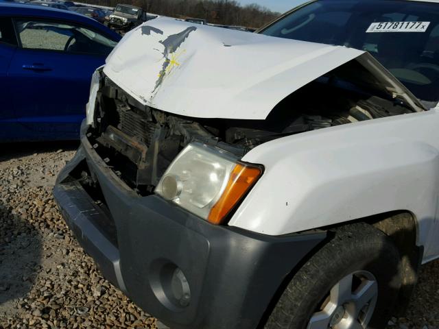 5N1AN08U87C502529 - 2007 NISSAN XTERRA OFF WHITE photo 9