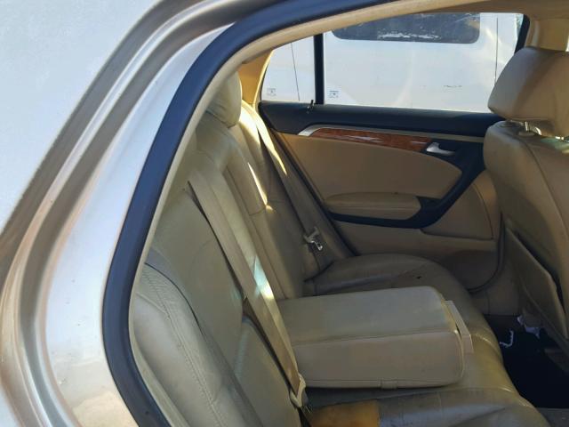 19UUA66234A009299 - 2004 ACURA TL GOLD photo 6