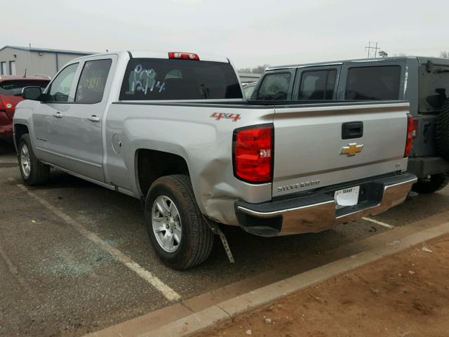 3GCUKREC2HG364351 - 2017 CHEVROLET SILVERADO SILVER photo 3