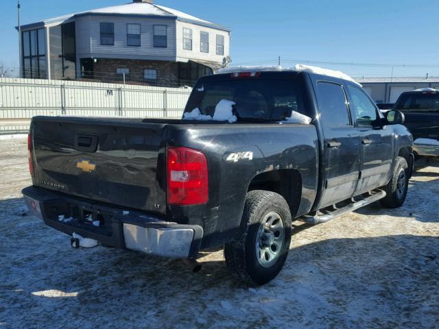 2GCEK13C671594913 - 2007 CHEVROLET SILVERADO BLACK photo 4