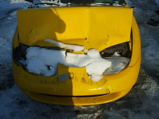 1G8ZY12741Z319215 - 2001 SATURN SC2 YELLOW photo 7