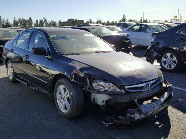 1HGCM56386A129608 - 2006 HONDA ACCORD SE BLACK photo 1