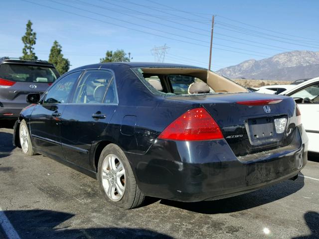 1HGCM56386A129608 - 2006 HONDA ACCORD SE BLACK photo 3