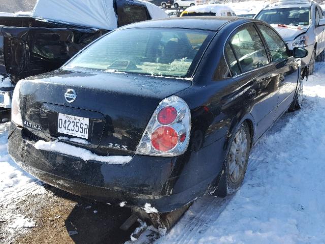 1N4AL11D86N423512 - 2006 NISSAN ALTIMA S BLACK photo 4