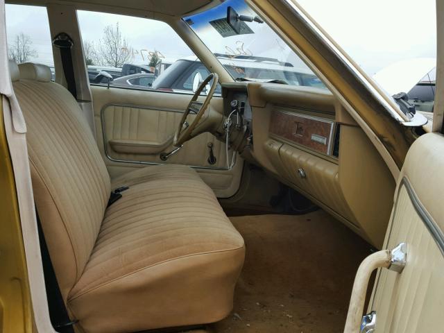 7W34F501915 - 1977 MERCURY MARAUDER GOLD photo 5