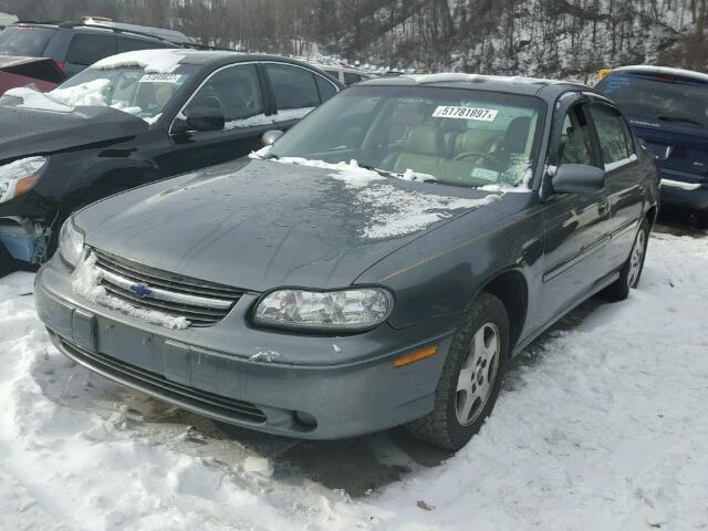 1G1NE52JX3M574606 - 2003 CHEVROLET MALIBU LS GRAY photo 2