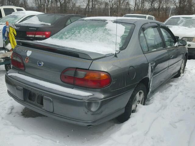 1G1NE52JX3M574606 - 2003 CHEVROLET MALIBU LS GRAY photo 4