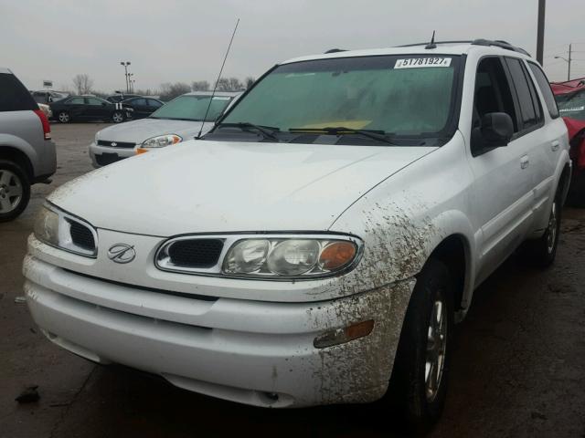 1GHDT13S542163212 - 2004 OLDSMOBILE BRAVADA WHITE photo 2