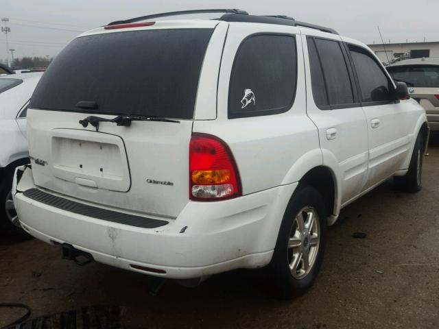 1GHDT13S542163212 - 2004 OLDSMOBILE BRAVADA WHITE photo 4