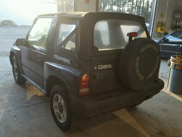 2CNBJ1866V6913098 - 1997 GEO TRACKER BLACK photo 3