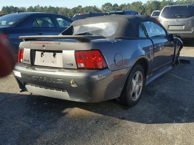 1FAFP444X3F370051 - 2003 FORD MUSTANG GRAY photo 4
