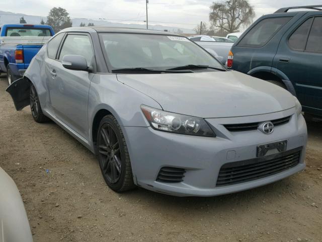 JTKJF5C71C3042827 - 2012 TOYOTA SCION TC GRAY photo 1