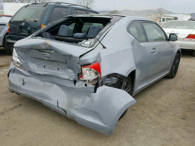 JTKJF5C71C3042827 - 2012 TOYOTA SCION TC 灰色 照片 4