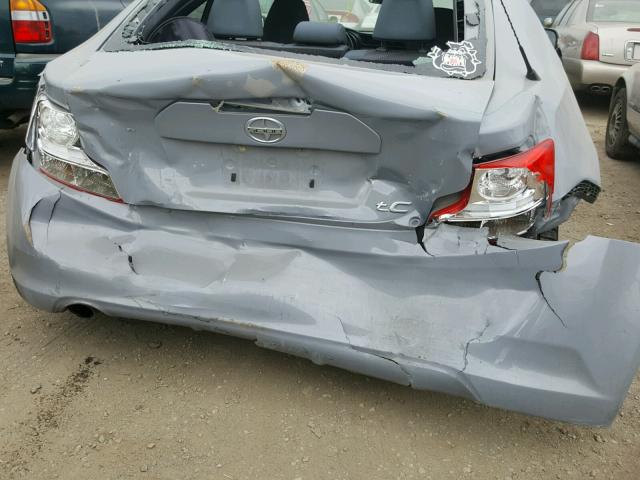 JTKJF5C71C3042827 - 2012 TOYOTA SCION TC 灰色 照片 9