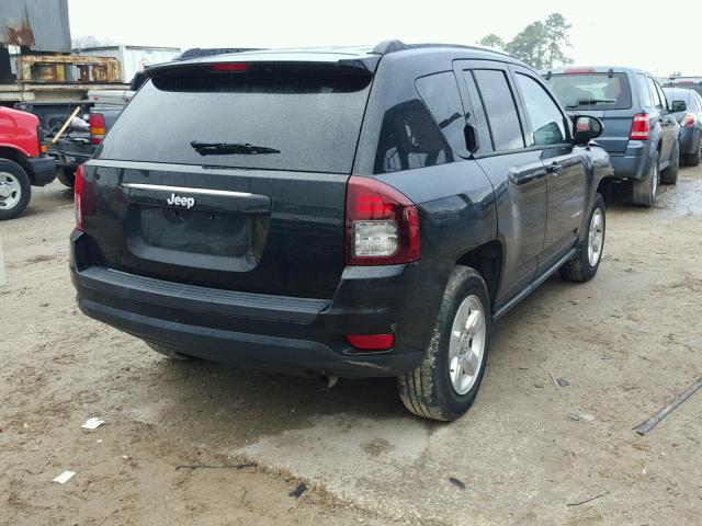 1C4NJCBA1ED829539 - 2014 JEEP COMPASS SP BLACK photo 4