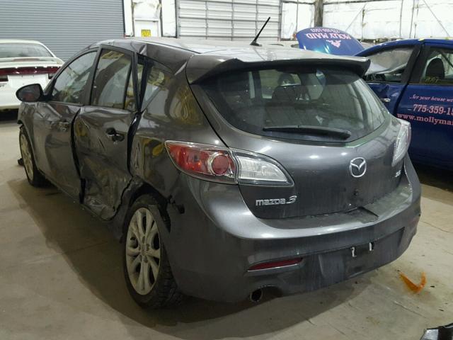 JM1BL1H66A1277052 - 2010 MAZDA 3 S GRAY photo 3