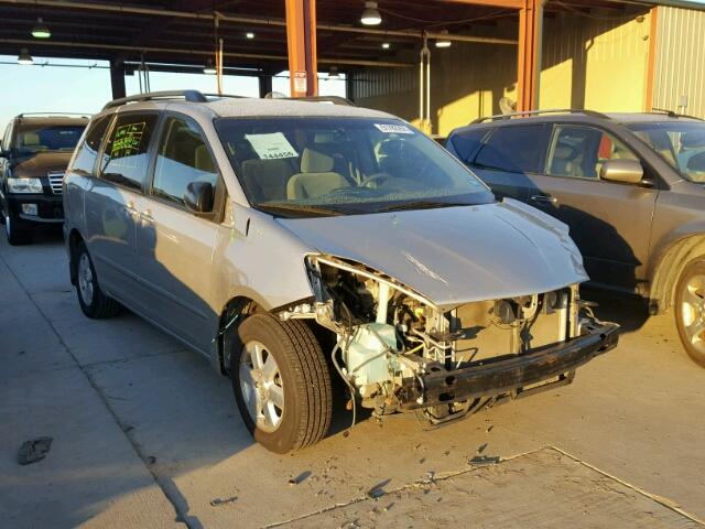 5TDZK23C97S003053 - 2007 TOYOTA SIENNA CE SILVER photo 1