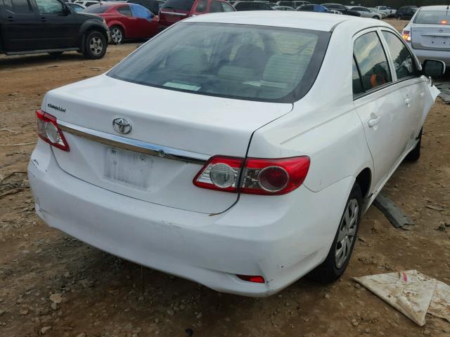 5YFBU4EE5CP068023 - 2012 TOYOTA COROLLA BA WHITE photo 4