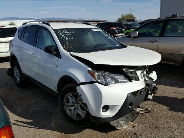 2T3ZFREV8DW039824 - 2013 TOYOTA RAV4 LE WHITE photo 1