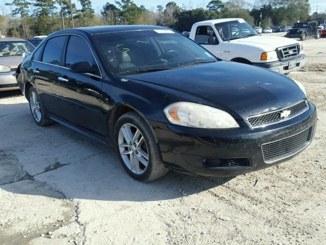 2G1WC5E39C1159361 - 2012 CHEVROLET IMPALA LTZ BLACK photo 1