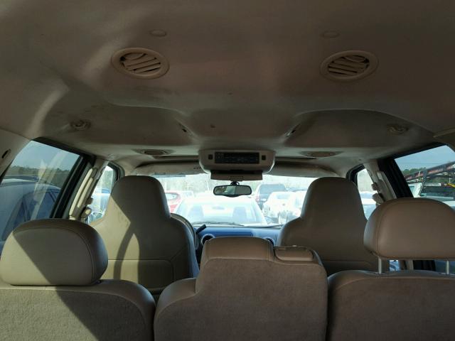 1FMFU18L34LA65881 - 2004 FORD EXPEDITION BLUE photo 9