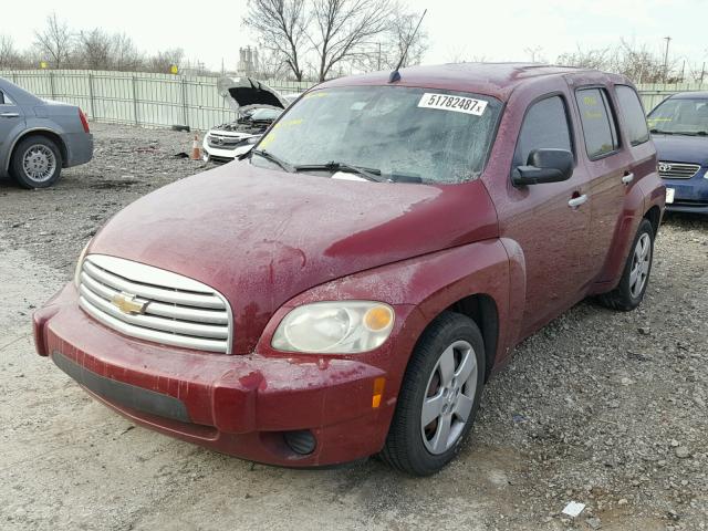 3GNDA13DX7S513849 - 2007 CHEVROLET HHR LS MAROON photo 2