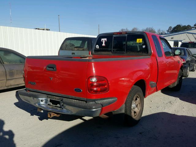 1FTRX07W63KD43112 - 2003 FORD F150 RED photo 4