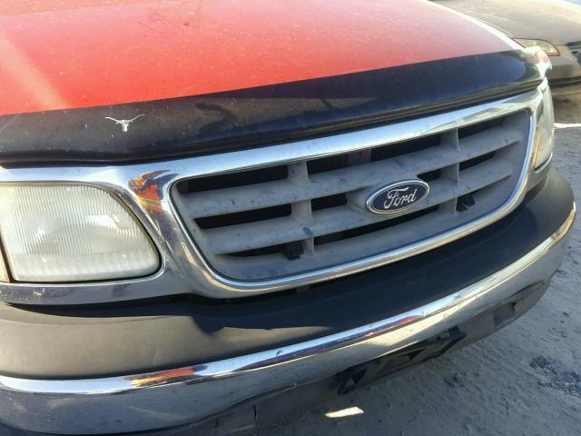 1FTRX07W63KD43112 - 2003 FORD F150 RED photo 9