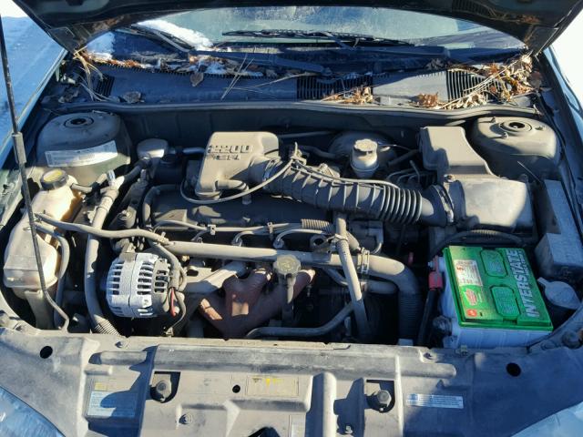 1G1JC124817321075 - 2001 CHEVROLET CAVALIER GREEN photo 7